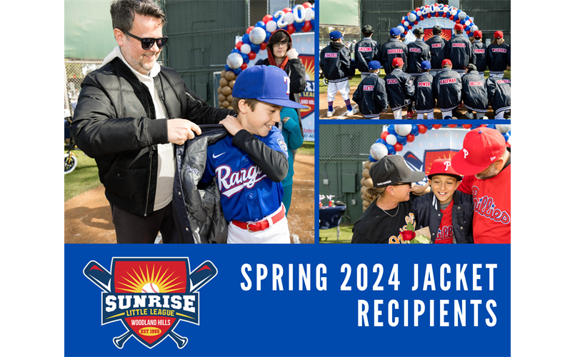 2024 Spring Jacket Recepiants 